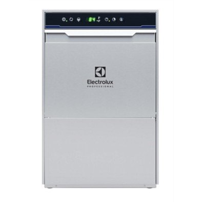 Electrolux Professional Bardak Yıkama Makinesi (küçük), İzolasyonlu Çift Cidarlı, Elektronik Kontrol, Soğuk Suyla Son Durulama, Su Yumuşatıcılı, Drenaj Pompalı, Deterjan Ve Parlatıcı Dispenserli, 3 Program, 30 Sepet/saat ESDICWG