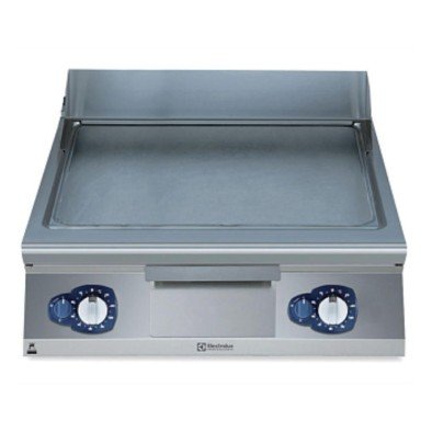 Electrolux Professional Düz Fırçalanmış Krom Kaplamalı Çelik Pişirme Yüzeyi İle Tam Modül Gazlı Izgara, Yatay, Termostatik Kontrol, Kazıyıcı Dahil E9IINAAOMEA