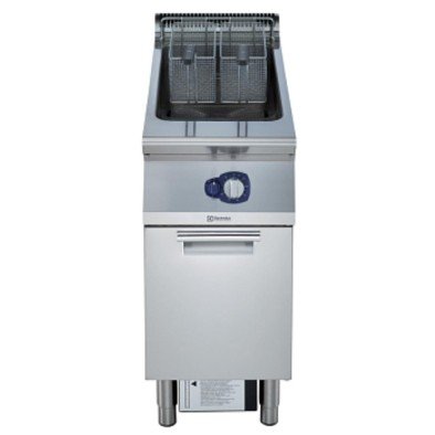 Electrolux Professional 23 Lt Gazlı Fritöz, 1 V-tip Hazneli, Brulörler Hazne Dışında, 2x½ Sepetli E9KKGABAMCA