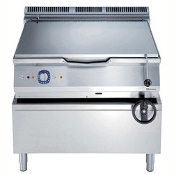 Electrolux Professional 100 Lt Gazlı Devrilir Tava, Duomat Tabanlı, Musluklu, Termostatik Kontrol - 1000 Mm E9BRGJDPF0
