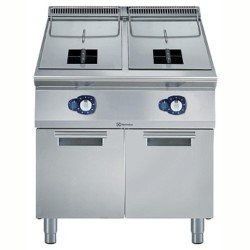 Electrolux Professional 2x15 Lt Gazlı Fritöz, 1 V-tip Hazneli, Brulörler Hazne Dışında, 2 Sepetli - 800 Mm E9FRGH2GF0 Electrolux Professional 2x15 Lt Gazlı Fritöz, 1 V-tip Hazneli, Brulörler Hazne Dışında, 2 Sepetli - 800 Mm E9FRGH2GF0
