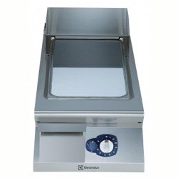 Electrolux Professional Gazlı Set Üstü Izgara (10kw), Düz Krom Pleytli, Eğimli Tablalı, Termostatik Kontrol, Demonte Sırtlık Ve Spatula - 400 Mm E9FTGDCS00