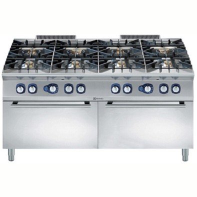 Electrolux Professional 8 Açık Ateşli Gazlı Kuzine, Brulörler: 2x10 Kw, 6x6 Kw, 2 Gazlı Fırınlı (herbiri 8,5 Kw) - 1600 Mm E9GCGP8CG0 Electrolux Professional 8 Açık Ateşli Gazlı Kuzine, Brulörler: 2x10 Kw, 6x6 Kw, 2 Gazlı Fırınlı (herbiri 8,5 Kw) - 1600 Mm E9GCGP8CG0