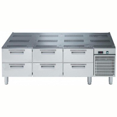 Electrolux Professional Soğutmalı Cihaz Altı Tezgah, 6 Çekmeceli, - 2/+10°c, Defrost Yoğunluğunun Otomatik Buharlaşması -r290 E7TTBECOMKN