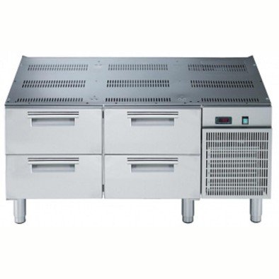 Electrolux Professional Soğutmalı Cihaz Altı Tezgah, 4 Çekmeceli, - 2/+10°c, Defrost Yoğunluğunun Otomatik Buharlaşması -r290 E7TTBECOMIN