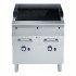 Electrolux Professional Endüstriyel Gazlı Barbekü-gril, Paslanmaz Brulörlü, Çift Taraflı Döküm Izgaralı (et İçin Yivli, Balık-sebze İçin Düz), Alt Dolaplı, Derinlik 730 Mm - 800 Mm E7GRGHGCFU