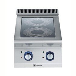 Electrolux Professional Endüstriyel 2 Zonlu Set Üstü Hp Endüksiyon Ocak, Her Zon 5 Kw, 9 Güç Kademesi, Derinlik 730 Mm - 400 Mm E7INED200P
