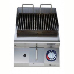 Electrolux Professional Endüstriyel Powergrill-gazlı Set Üstü Hp Barbekü, Pişirme Yüzeyinde Max.350°c Sıcaklık, Çift Taraflı Döküm Izgaralı, Radyan Isıtma, Paslanmaz Brulörlü - 400 Mm E7GRGDGC0P