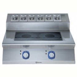 Electrolux Professional Endüstriyel 2 Zonlu Set Üstü Endüksiyon Ocak D. 730 Mm - 800 Mm E7INEH2F0P