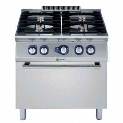 Electrolux Professional Endüstriyel 4 Açık Ateşli Gazlı Kuzine, Her Brulör 5,5 Kw, Gazlı Fırın (6 Kw), Derinlik 730 Mm - 800 Mm E7GCGH4CG0 Electrolux Professional Endüstriyel 4 Açık Ateşli Gazlı Kuzine, Her Brulör 5,5 Kw, Gazlı Fırın (6 Kw), Derinlik 730 Mm - 800 Mm E7GCGH4CG0