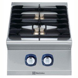 Electrolux Professional Endüstriyel 2 Açık Ateşli Gazlı Set Üstü Ocak, Her Brulör 5,5 Kw, Derinlik 730 Mm - 400 Mm E7GCGD2C00