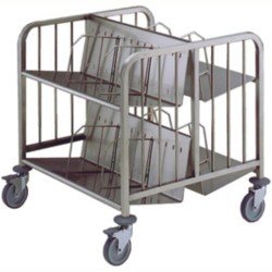 Electrolux Professional 2 Taraflı Ve 2 Katlı Tabak Arabası, 300 Tabak, Yükseklik=835mm PTR300T Electrolux Professional 2 Taraflı Ve 2 Katlı Tabak Arabası, 300 Tabak, Yükseklik=835mm PTR300T