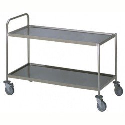 Electrolux Professional 2 Katlı Servis Arabası, İtme Kollu, 900 Mm, Yükseklik=800 STR902HV Electrolux Professional 2 Katlı Servis Arabası, İtme Kollu, 900 Mm, Yükseklik=800 STR902HV