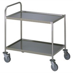 Electrolux Professional 2 Katlı Servis Arabası, İtme Kollu, 600 Mm, Yükseklik=800 STR602HV Electrolux Professional 2 Katlı Servis Arabası, İtme Kollu, 600 Mm, Yükseklik=800 STR602HV