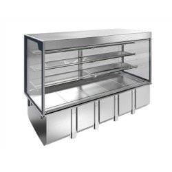 Electrolux Professional Soğutmalı Teşhir Üniteli, Kare, Orta Servis - 4 Saat (5 Gn Tepsi Kapasiteli) D15R5 Electrolux Professional Soğutmalı Teşhir Üniteli, Kare, Orta Servis - 4 Saat (5 Gn Tepsi Kapasiteli) D15R5