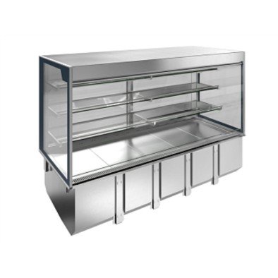 Electrolux Professional Soğutmalı Teşhir Üniteli, Kare, Orta Servis - 4 Saat (5 Gn Tepsi Kapasiteli) D15R5