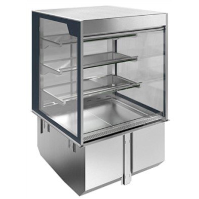 Electrolux Professional Soğutmalı Teşhir Üniteli, Kare, Orta Servis - 4 Saat (2 Gn Tepsi Kapasiteli) D15R2
