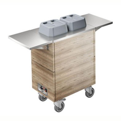 Electrolux Professional Mobil Tabak Dispenseri, Isıtmalı, 2 Silindirli, İki Adet Paslanmaz Çelik Tepsi F33HAW Electrolux Professional Mobil Tabak Dispenseri, Isıtmalı, 2 Silindirli, İki Adet Paslanmaz Çelik Tepsi F33HAW