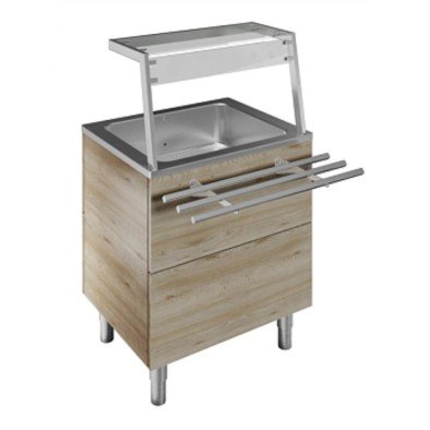 Electrolux Professional Bir Adet Müşteri Tarafında Boru Tip Paslanmaz Çelik Tepsi Kaydırma, Y=900 Mm F11C2AF01W