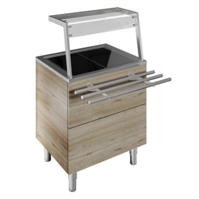 Electrolux Professional Müşteri Tarafında Bir Adet Boru Tip Paslanmaz Çelik Tepsi Kaydırma, Y=900 Mm F04H2AF01W