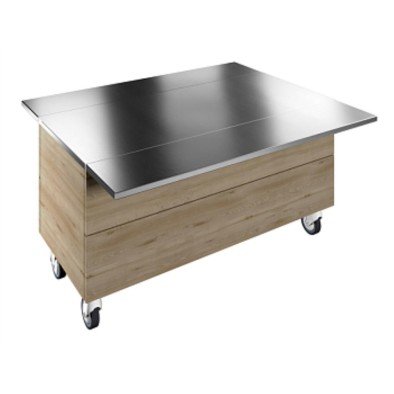 Electrolux Professional Tekerlekli, İki Adet Paslanmaz Çelik Tepsi Kaydırma, Y=900 Mm F00N4KW00S
