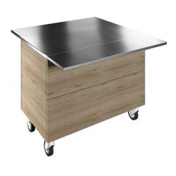 Electrolux Professional Tekerlekli, İki Adet Paslanmaz Çelik Tepsi Kaydırma Y=900 Mm F00N3AW00S Electrolux Professional Tekerlekli, İki Adet Paslanmaz Çelik Tepsi Kaydırma Y=900 Mm F00N3AW00S