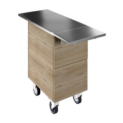 Electrolux Professional Tekerlekli, İki Adet Paslanmaz Çelik Tepsi Kaydırma Y=900 Mm F00N1AW00S