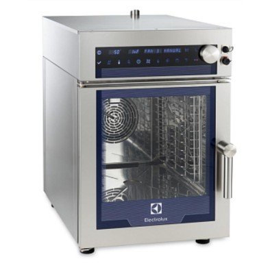 Electrolux Professional Kompakt, Elektrikli Konveksiyon Fırın, 6gn1/1, Direkt Buharlı Ve 11 Kademeli Nem Ayarı, Otomatik Temizleme Fonksiyonu Dahil, Soldan Menteşeli Kapı ECD061WL