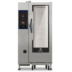 Electrolux Professional Skyline Pro Kombi Fırın, Boylersiz, Dijital Kontrollü, 16 400x600mm, Gazlı, Programlanabilir, Otomatik Temizlik, Unlu Mamüller/pastacılık İçin, Tepsi Araları 80mm ECOG201C2GB