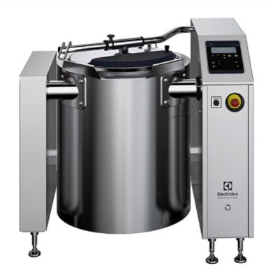 Electrolux Professional Elektrikli Kaynatma Kazanı, Variomix 80 Lt, Ayaklı, Kapaklı, Gıda Sensörlü, Otomatik Su Doldurma Ve Seviye Kontrollü. Y=600 SM6V80F