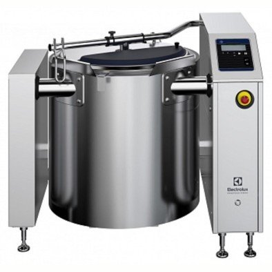Electrolux Professional Elektrikli Kaynatma Kazanı, Smart 150 Lt, Kapak Dahil, Ayaklı, Otomatik Su Doldurmalı Ve Seviye Kontrollü. Y=600 SM6B150F