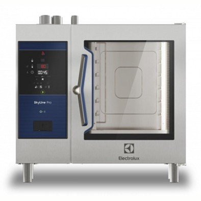 Electrolux Professional Skyline Pro Kombi Fırın, Boylersiz, Dijital Kontrollü, 6x1/1gn, Gazlı, Programlanabilir, Otomatik Temizlik ECOG61C2G0 Electrolux Professional Skyline Pro Kombi Fırın, Boylersiz, Dijital Kontrollü, 6x1/1gn, Gazlı, Programlanabilir, Otomatik Temizlik ECOG61C2G0