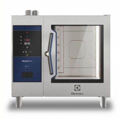 Electrolux Professional Skyline Pro Kombi Fırın, Boylersiz, Dijital Kontrollü, 6x1/1gn, Elektrikli, Programlanabilir, Otomatik Temizlik ECOE61C2A0 Electrolux Professional Skyline Pro Kombi Fırın, Boylersiz, Dijital Kontrollü, 6x1/1gn, Elektrikli, Programlanabilir, Otomatik Temizlik ECOE61C2A0
