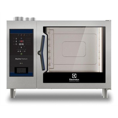 Electrolux Professional Skyline Premium Kombi Fırın, Boylerli, Dijital Kontrollü, 6x2/1gn, Gazlı, Programlanabilir, Otomatik Temizlik, Boyler Aısı 316 ECOG62B2G1