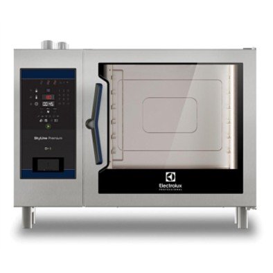 Electrolux Professional Skyline Premium Kombi Fırın, Boylerli, Dijital Kontrollü, 6x2/1gn, Elektrikli, Programlanabilir, Otomatik Temizlik, Boyler Aısı 316 ECOE62B2A1
