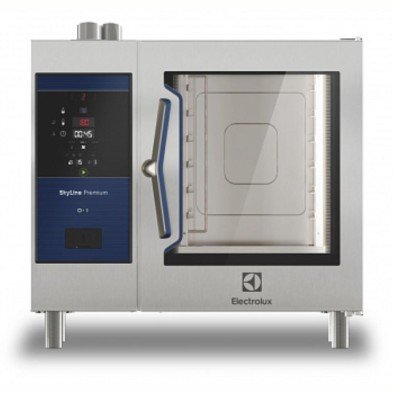 Electrolux Professional Skyline Premium Kombi Fırın, Boylerli, Dijital Kontrollü, 6x1/1gn, Elektrikli, Programlanabilir, Otomatik Temizlik ECOE61B2A0