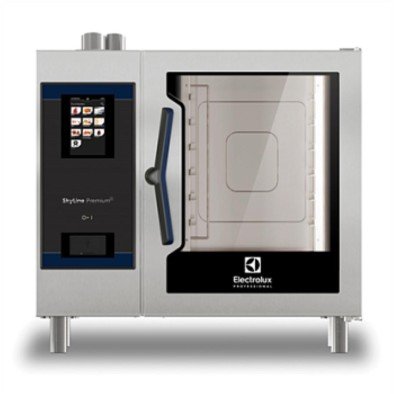 Electrolux Professional Skyline Premiums Kombi Fırın 6x1/1gn, Elektrikli, 3 Pişirme Modu (otomatik, Program, Manuel), Otomatik Temizlik, Boyler Aısı 316 ECOE61T2A1