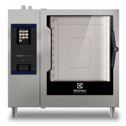 Electrolux Professional Skyline Premiums Kombi Fırın 10x2/1gn, Elektrikli, 3 Pişirme Modu (otomatik, Program, Manuel), Otomatik Temizlik, Soldan Menteşeli Kapı ECOE102T2AL