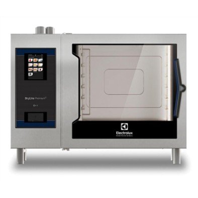 Electrolux Professional Skyline Premiums Kombi Fırın 6x2/1gn, Elektrikli, 3 Pişirme Modu (otomatik, Program, Manuel), Otomatik Temizlik, Soldan Menteşeli Kapı ECOE62T2AL