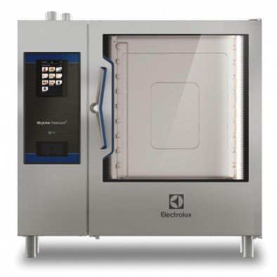 Electrolux Professional Skyline Premiums Kombi Fırın, Boylerli, Dokunmatik Ekran Kontrollü, 10x2/1gn, Elektrikli, 3 Pişirme Modu (otomatik, Program, Manuel), Otomatik Temizlik ECOE102T2A0 Electrolux Professional Skyline Premiums Kombi Fırın, Boylerli, Dokunmatik Ekran Kontrollü, 10x2/1gn, Elektrikli, 3 Pişirme Modu (otomatik, Program, Manuel), Otomatik Temizlik ECOE102T2A0