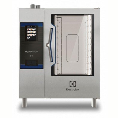 Electrolux Professional Skyline Premiums Kombi Fırın, Boylerli, Dokunmatik Ekran Kontrollü, 10x1/1gn, Elektrikli, 3 Pişirme Modu (otomatik, Program, Manuel), Otomatik Temizlik ECOE101T2A0 Electrolux Professional Skyline Premiums Kombi Fırın, Boylerli, Dokunmatik Ekran Kontrollü, 10x1/1gn, Elektrikli, 3 Pişirme Modu (otomatik, Program, Manuel), Otomatik Temizlik ECOE101T2A0