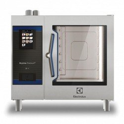 Electrolux Professional Skyline Premiums Kombi Fırın, Boylerli, Dokunmatik Ekran Kontrollü, 6x1/1gn, Elektrikli, 3 Pişirme Modu (otomatik, Program, Manuel), Otomatik Temizlik ECOE61T2A0