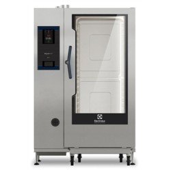 Electrolux Professional Skyline Pros Kombi Fırın, Boylersiz, Dokunmatik Ekran Kontrollü, 20x2/1gn, Gazlı, 2 Pişirme Modu (program, Manüel), Otomatik Temizlik ECOG202K2G0