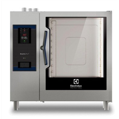 Electrolux Professional Skyline Pros Kombi Fırın, Boylersiz, Dokunmatik Ekran Kontrollü, 10x2/1gn, Gazlı, 2 Pişirme Modu (program, Manüel), Otomatik Temizlik, Lpg ECOG102K2H0