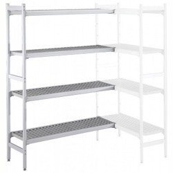 Electrolux Professional Köşe Tip Etejer 475x2020 Mm, H=1700 Mm CLS2016 Electrolux Professional Köşe Tip Etejer 475x2020 Mm, H=1700 Mm CLS2016