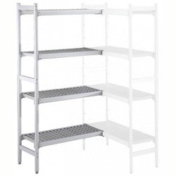 Electrolux Professional Köşe Tip Etejer 475x1366 Mm H 1700 Mm CLS1362 Electrolux Professional Köşe Tip Etejer 475x1366 Mm H 1700 Mm CLS1362