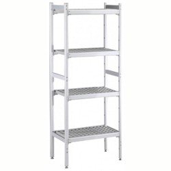 Electrolux Professional Düz Etejer Seti, Aluminyum Ayaklı, 4 Raflı, Her Raf Demonte Polietilen Tabletlerden Oluşur, Tabletler Bulaşık Makinesinde Yıkanabilir - 475x1126 Mm, H=1700 Mm BLS1126 Electrolux Professional Düz Etejer Seti, Aluminyum Ayaklı, 4 Raflı, Her Raf Demonte Polietilen Tabletlerden Oluşur, Tabletler Bulaşık Makinesinde Yıkanabilir - 475x1126 Mm, H=1700 Mm BLS1126