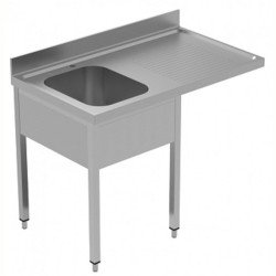 Electrolux Professional Tezgahaltı Bulaşık Makinesi Tezgahı, 1 Evye (500x500 Mm) & Sağ Tarafta Süzdürme - 1200 Mm, Plus GLR1DSXPE Electrolux Professional Tezgahaltı Bulaşık Makinesi Tezgahı, 1 Evye (500x500 Mm) & Sağ Tarafta Süzdürme - 1200 Mm, Plus GLR1DSXPE