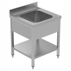 Electrolux Professional Tek Evyeli Tezgah, Evyesi 600x500 Mm, 700 Mm, Taban Raflı - Plus LSGLG716E Electrolux Professional Tek Evyeli Tezgah, Evyesi 600x500 Mm, 700 Mm, Taban Raflı - Plus LSGLG716E