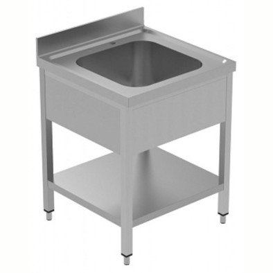 Electrolux Professional Tek Evyeli Tezgah, Evyesi 600x500 Mm, 700 Mm, Taban Raflı - Plus LSGLG716E Electrolux Professional Tek Evyeli Tezgah, Evyesi 600x500 Mm, 700 Mm, Taban Raflı - Plus LSGLG716E